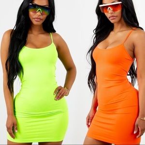 Summer LIT Tank Top Dresses